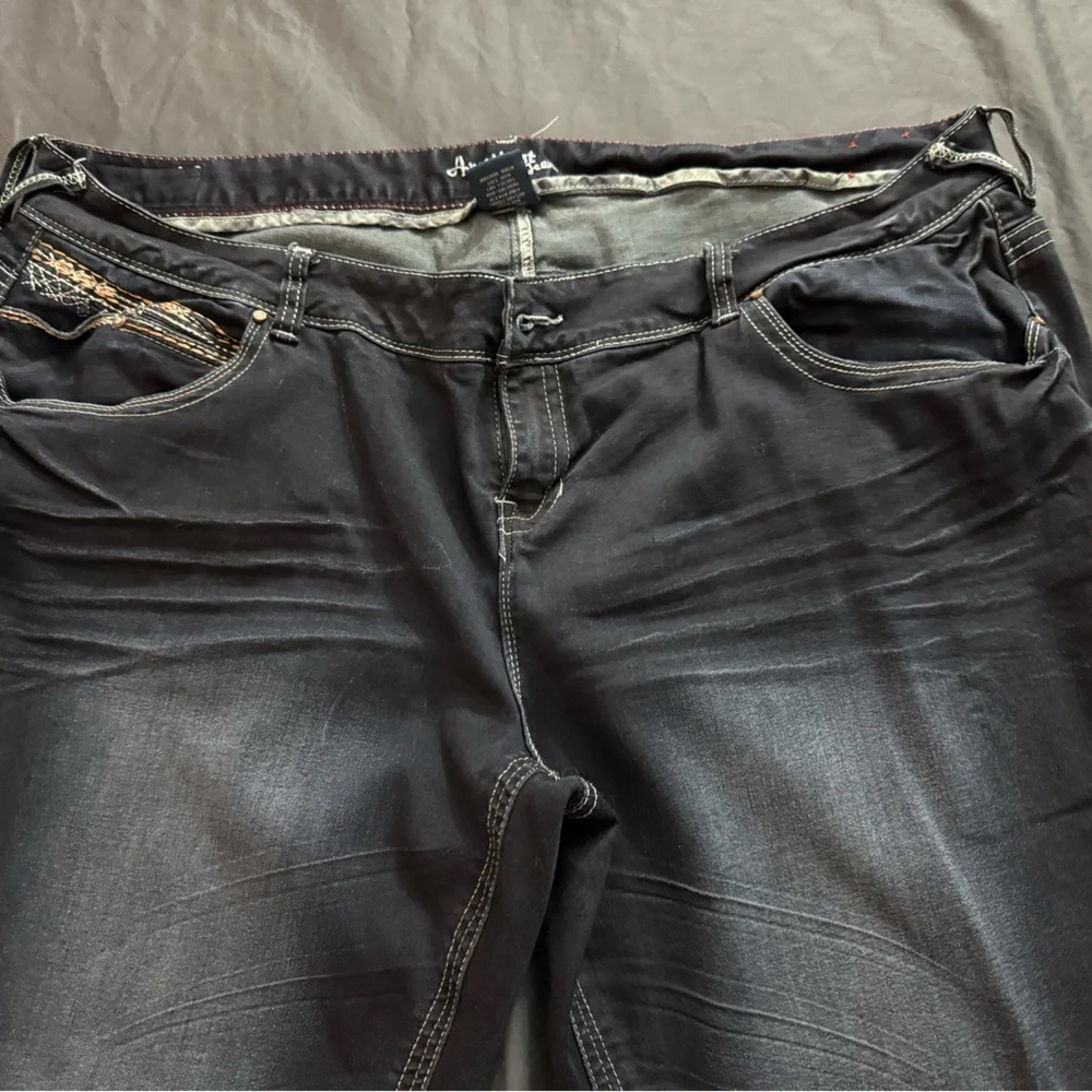 Amethyst Jeans Dark Blue boyfriend cut - Picture 2 of 5